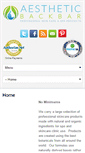Mobile Screenshot of aestheticbackbar.com